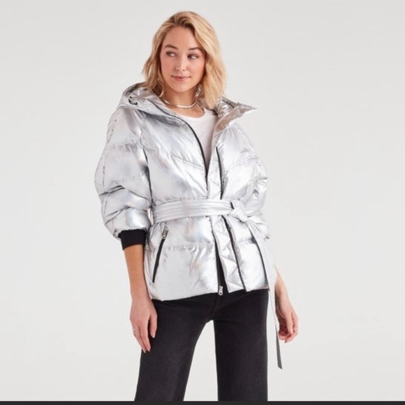 7 For All Man Kind Holographic Puffer - Picture 4 of 17